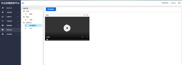農業四情監測管理系統