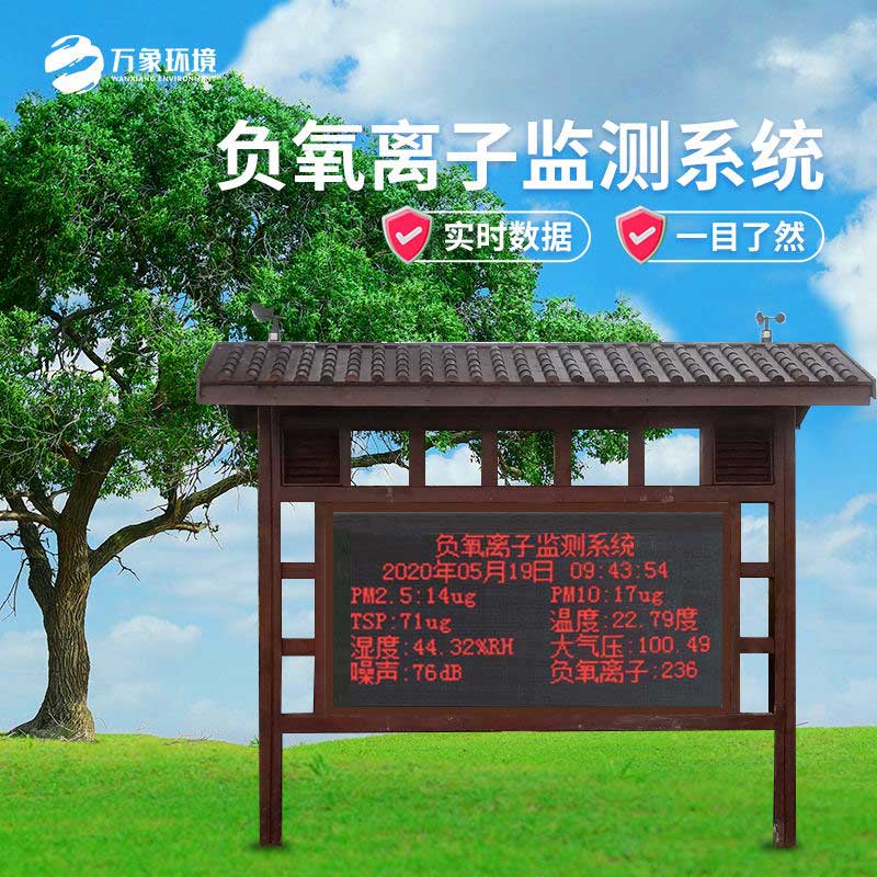 國產大氣負氧離子監測系統