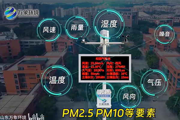 校園氣象站-校園自動氣象站講解視頻-萬象環境