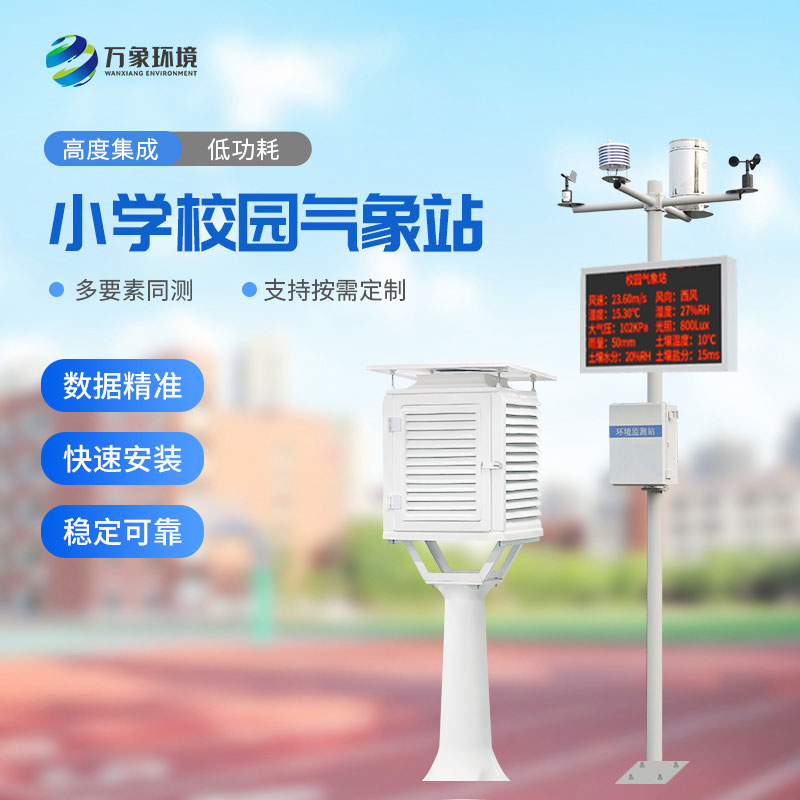 小學校園氣象站，校園氣象環境監測離不開它！