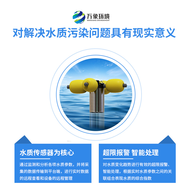 立桿水質(zhì)監(jiān)測站：水產(chǎn)養(yǎng)殖、污水治理、水庫、河道等場所都適用