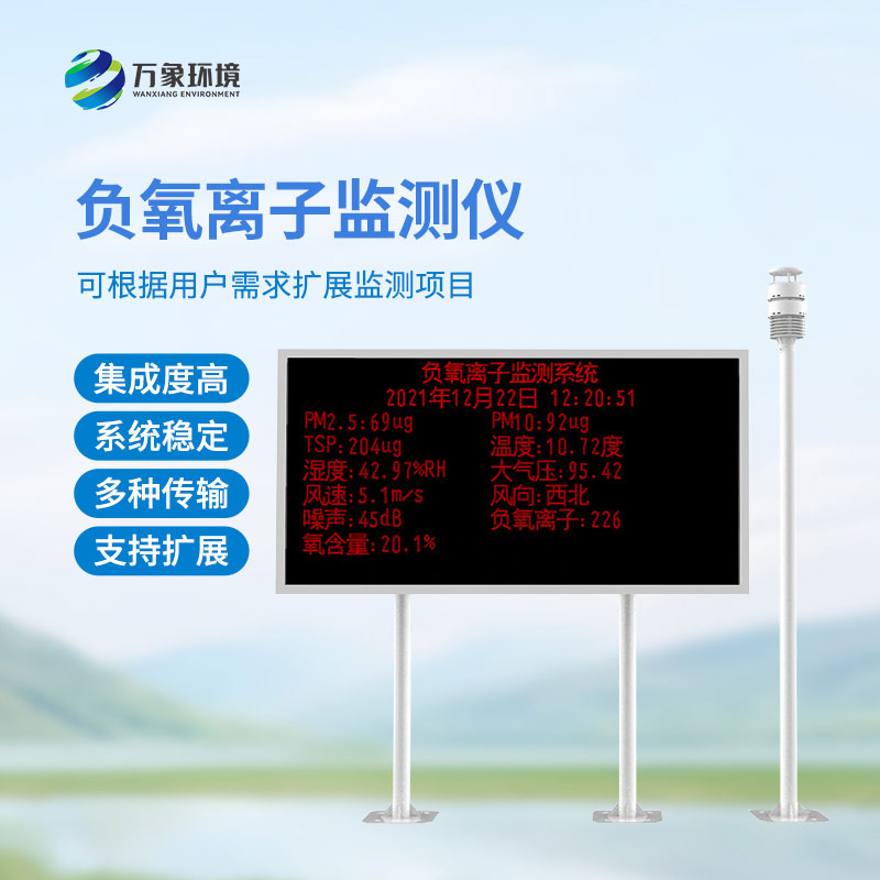 大氣負氧離子自動監測系統，到底有多智能？