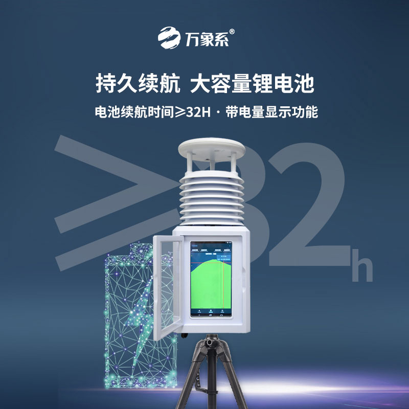 便攜新視界，六要素便攜式氣象站屏幕款打造移動觀測新體驗